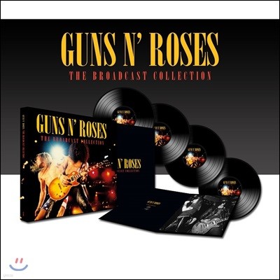 Guns N' Roses (  ) - The Broadcast Collection [4LP ڽƮ]