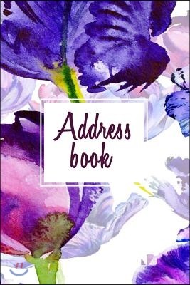 Address Book: Alphabetical Organizer With Birthday And Address Book with contacts, addresses, work and mobile numbers, social media,