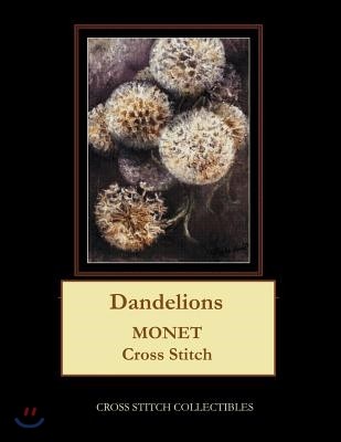 Dandelions: Monet cross stitch pattern