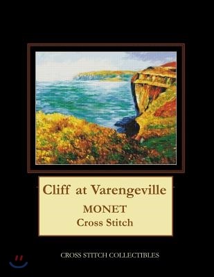 Cliff at Varengeville: Monet Cross Stitch Pattern