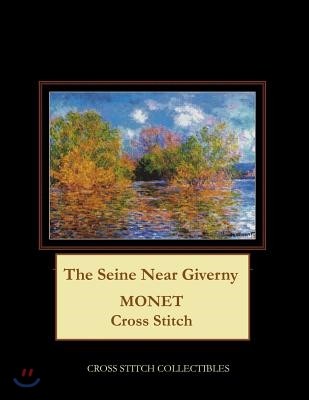 The Seine Near Giverny: Monet Cross Stitch Pattern