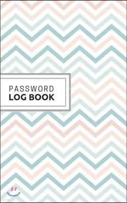Password Log Book: Internet and Mobile Application Username and Password Keeper, Pocket Size, Pattern Cover