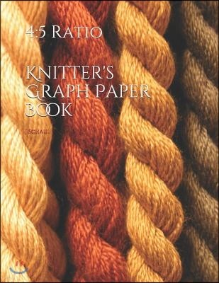 Knitter's Graph Paper Book: 4:5 Ratio