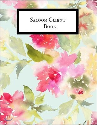 Saloon Client Book: Smart A-Z Alphabetical Client Tracker Professional Business To do list Book for Hair Stylist, Therapist & Nails Stylis