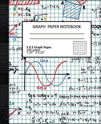 Graph Paper Notebook: Composition, Journal, Diary Notebook - One Subject - 100 Pages