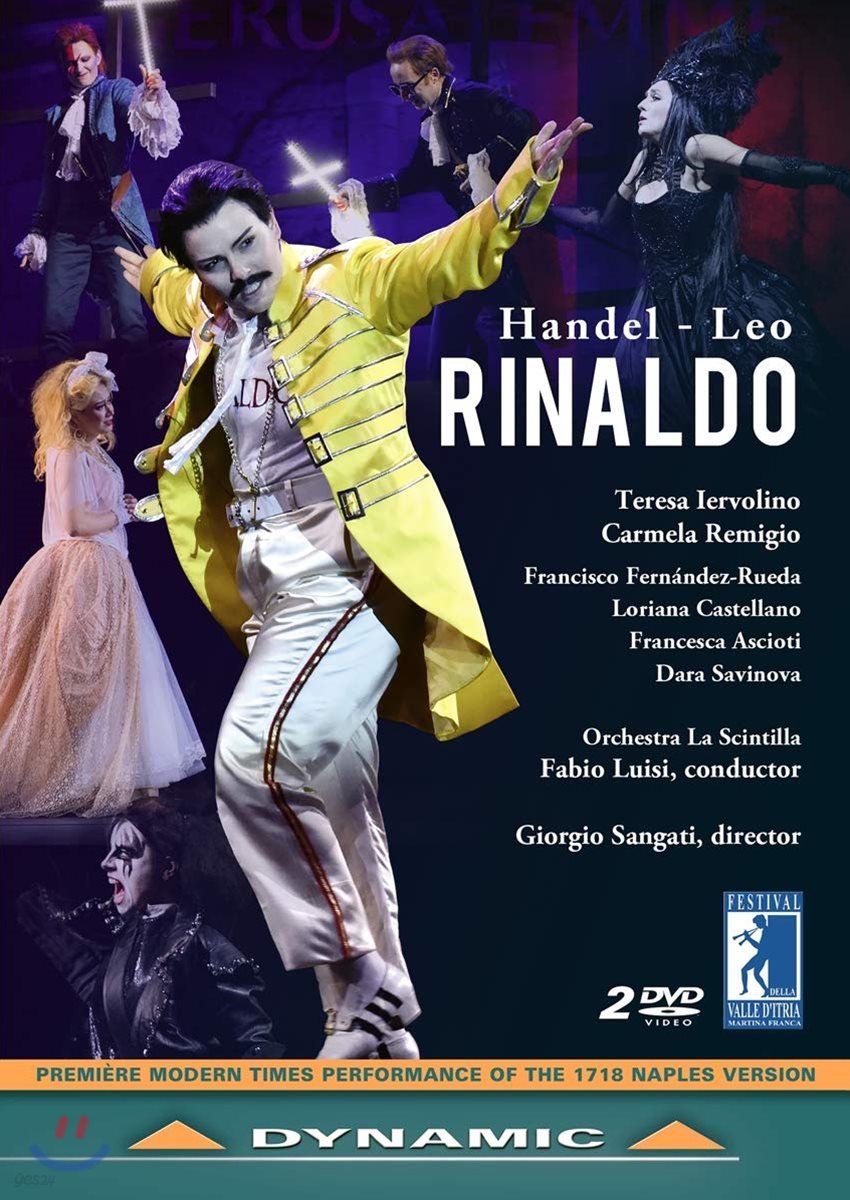 Fabio Luisi 헨델: 오페라 &#39;리날도&#39; (Handel: Rinaldo) [2DVD]