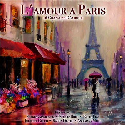 Various Artists — L'amour A Paris 앨범 커버