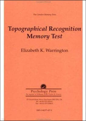 The Camden Memory Tests: Topographical Recognition Memory Test