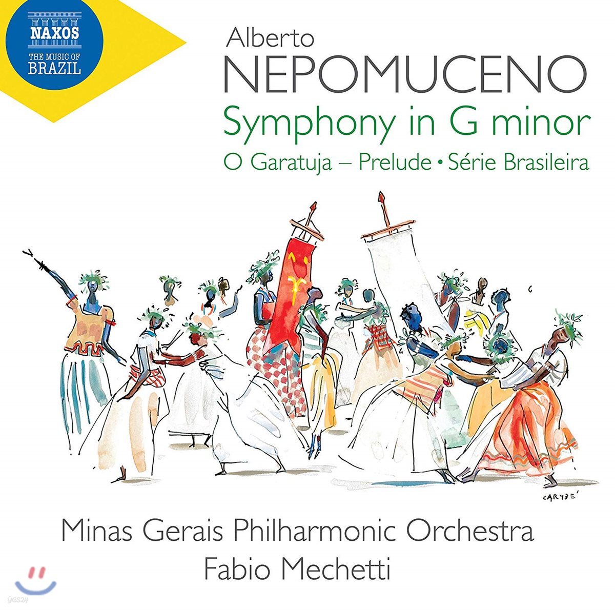 Fabio Mechetti 알베르토 네포무센코: 관현악 작품집 (Alberto Nepomuceno: Symphony In G Minor)