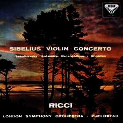 시벨리우스 : 바이올린 협주곡, 우울한 세레나데 (Sibelius: Violin Concerto Op.47, Serenade Melancolique Op.26) (180g LP) - Ruggiero Ricci