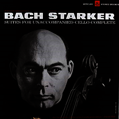 Janos Starker — 바흐: 무반주 첼로 조곡 1-6번 (Bach: Suites for Violoncello Solo BWV1007-1012) - Janos Starker 앨범 커버