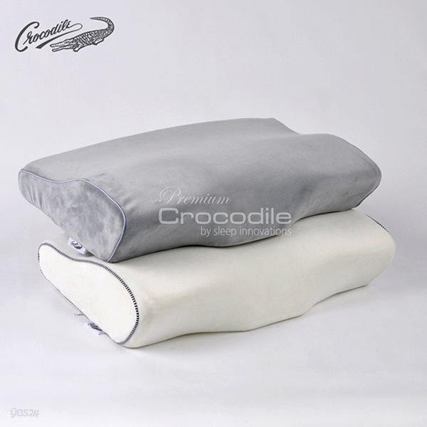 크로커다일 메모리폼베개(내피+겉커버포함) 기능성베개 마약베개 기절베개 경추베개