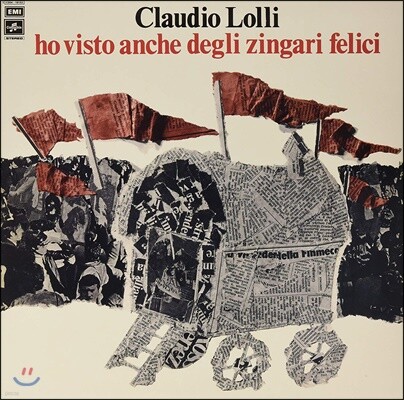 Claudio Lolli — Ho visto anche degli zingari felici 앨범 커버
