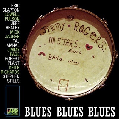 The Jimmy Rogers All Stars — Blues Blues Blues 지미 로저스 추모 라이브 앨범 앨범 커버