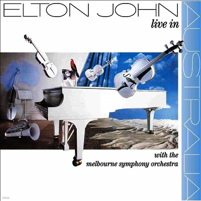 Elton John — Live In Australia With The Melbourne Symphony Orchestra 앨범 커버