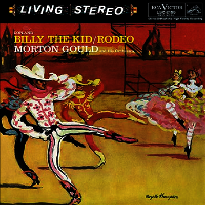 Morton Gould — 코플랜드: 빌리 더 키드 & 로데오 (Copland : Billy The Kid & Rodeo) - Morton Gould 앨범 커버