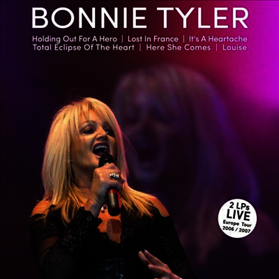 Bonnie Tyler — Live Europe Tour 2006-2007 앨범 커버
