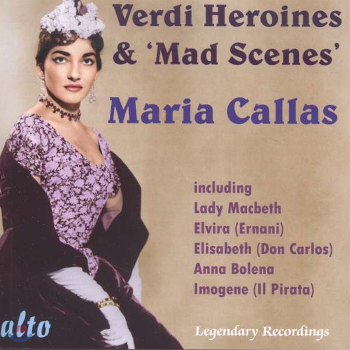 Maria Callas 마리아 칼라스가 부르는 베르디 오페라 아리아 (Verdi Arias, Mad Scenes)