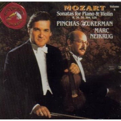 Mozart: Sonatas for Piano &amp Violin, Vol. 4