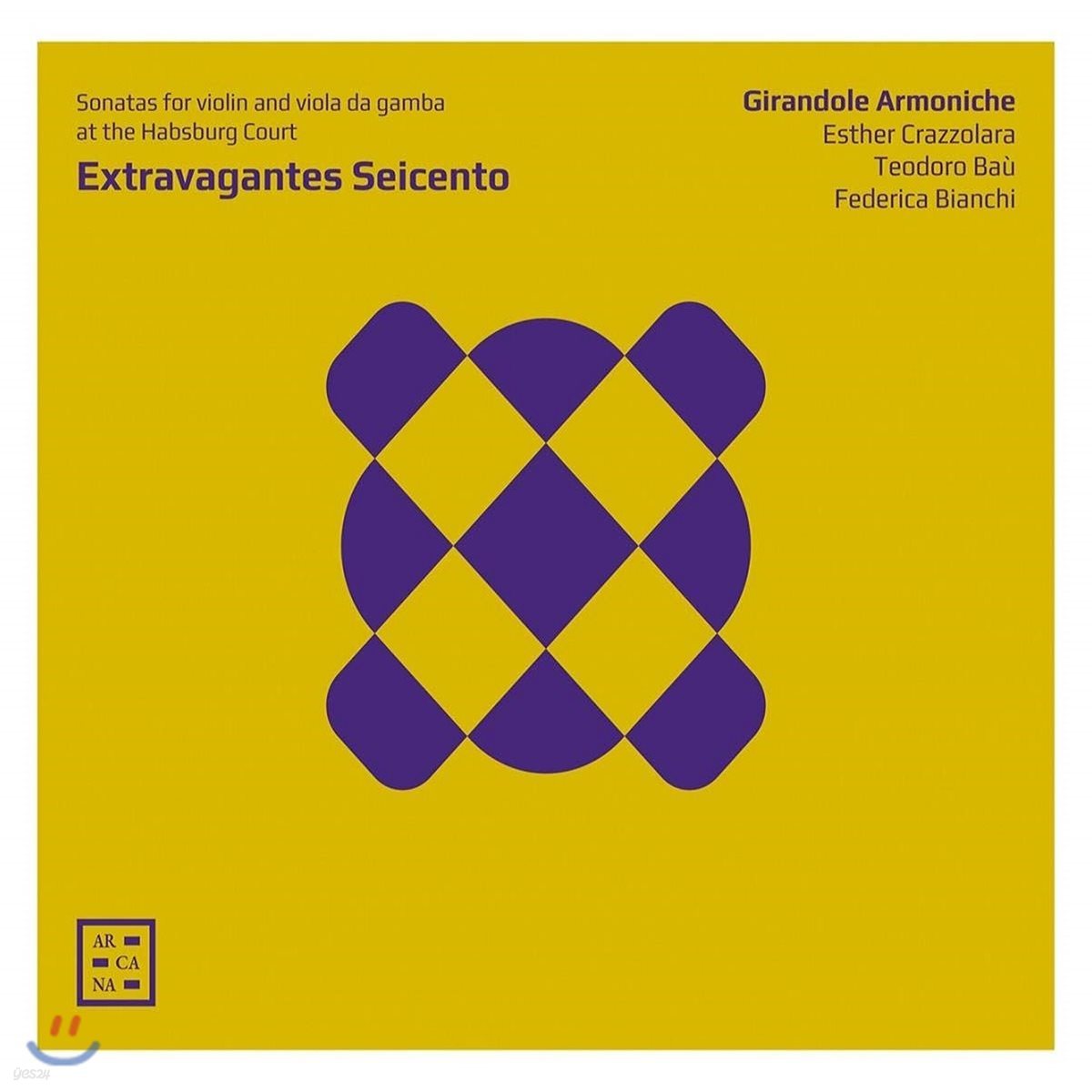 Girandole Armoniche 17세기 합스부르크 궁정 음악 모음집 (Extravagantes Seicento)