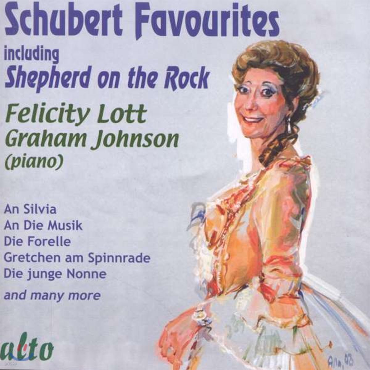 Felicity Lott 슈베르트 유명 가곡 모음집 (Felicity Lott sings Schubert Favourites)