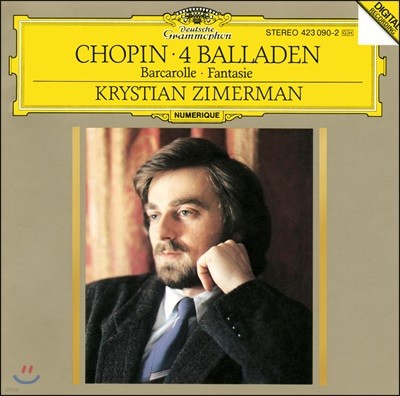 Krystian Zimerman 쇼팽: 발라드 전곡, 뱃노래, 환상곡 - 크리스티안 지메르만 (Chopin: 4 Ballades, Barcarolle, Fantasie)