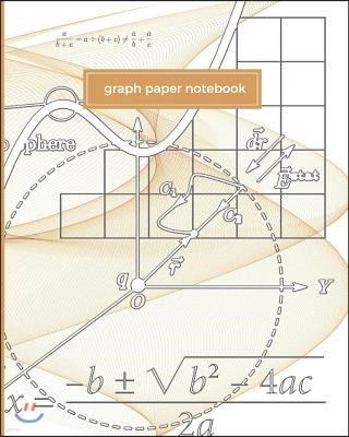 Graph Paper Notebook: 122 Pages of Blank Graphing Paper, 8x10 Size Fits in a Binder