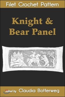 Knight & Bear Panel Filet Crochet Pattern: Complete Instructions and Chart