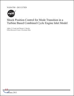 Shock Position Control for Mode Transition in a Turbine Based Combined Cycle Engine Inlet Model