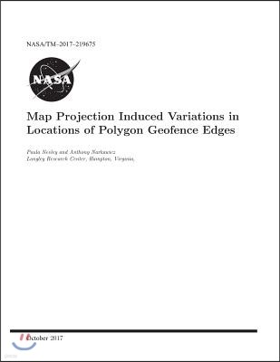 Map Projection Induced Variations in Locations of Polygon Geofence Edges