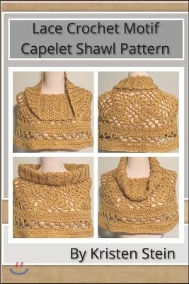 Lace Crochet Motif Capelet Shawl Pattern