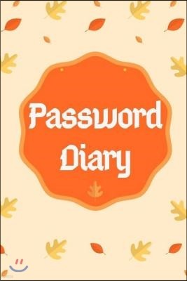 Password Diary: Internet Password Organiser