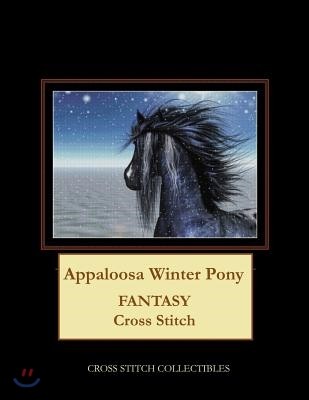 Appaloosa Winter Pony: Fantasy Cross Stitch Pattern