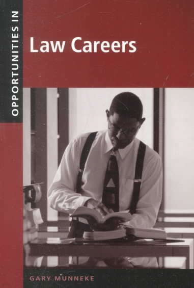 Opportunities in Law Careers