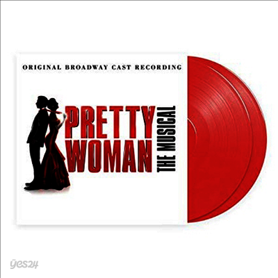 O.B.C.R. - Pretty Woman (귀여운 여인) (Original Broadway Cast)(Musical)(Red Vinyl)(2LP)