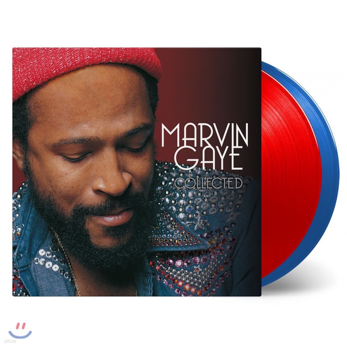 Marvin Gaye (마빈 게이) - Collected [투명 레드 &amp; 로얄 블루 컬러 2LP]