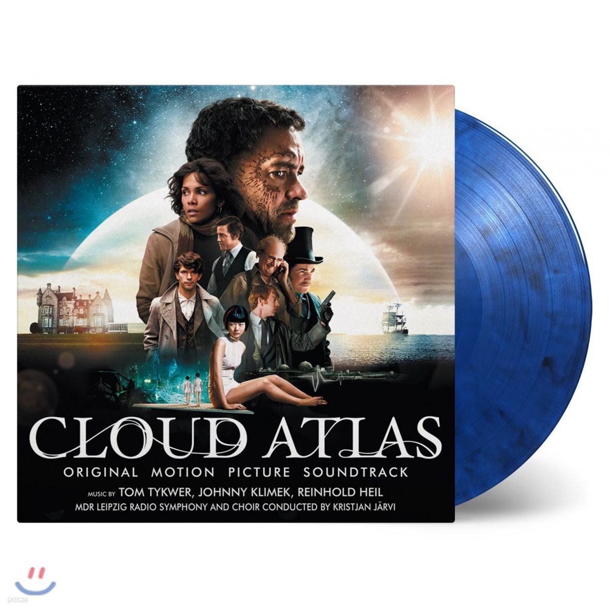 클라우드 아틀라스 영화음악 (Cloud Atlas OST) [투명 블루 &amp; 블랙 2LP]