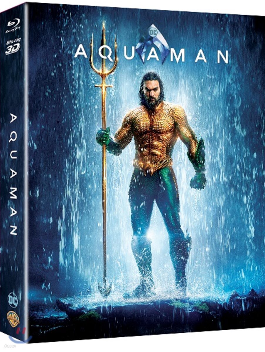 아쿠아맨 (2Disc  3D BD + BD 스틸북 한정 수량) : 블루레이