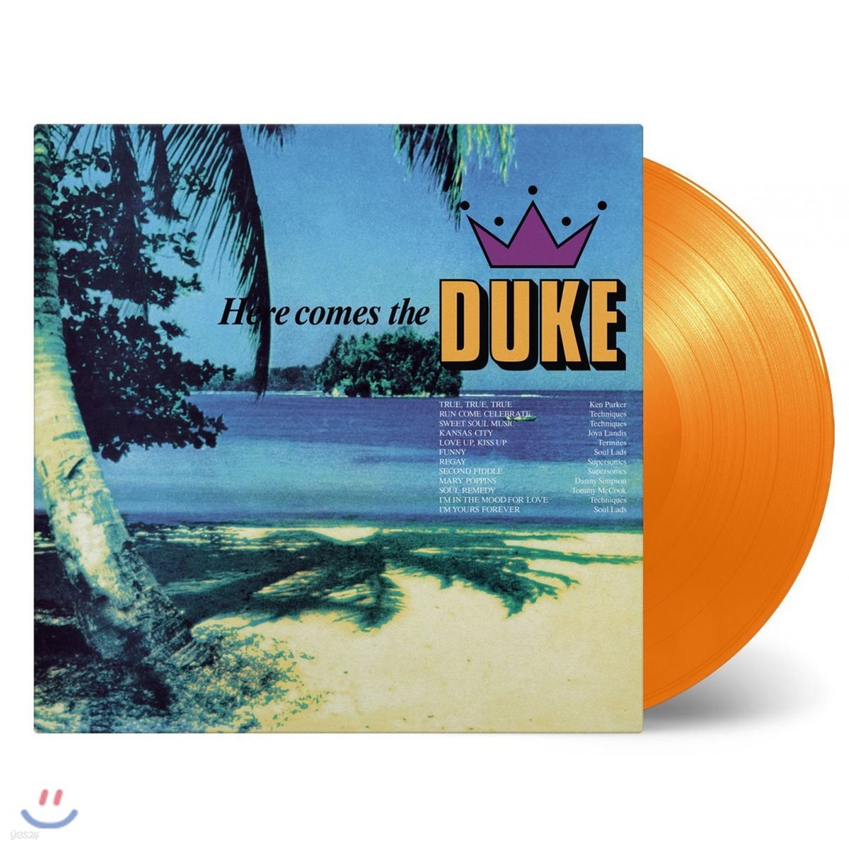 Duke Reid 레이블 음악 모음집 (Here Comes The Duke) [오렌지 컬러 LP]