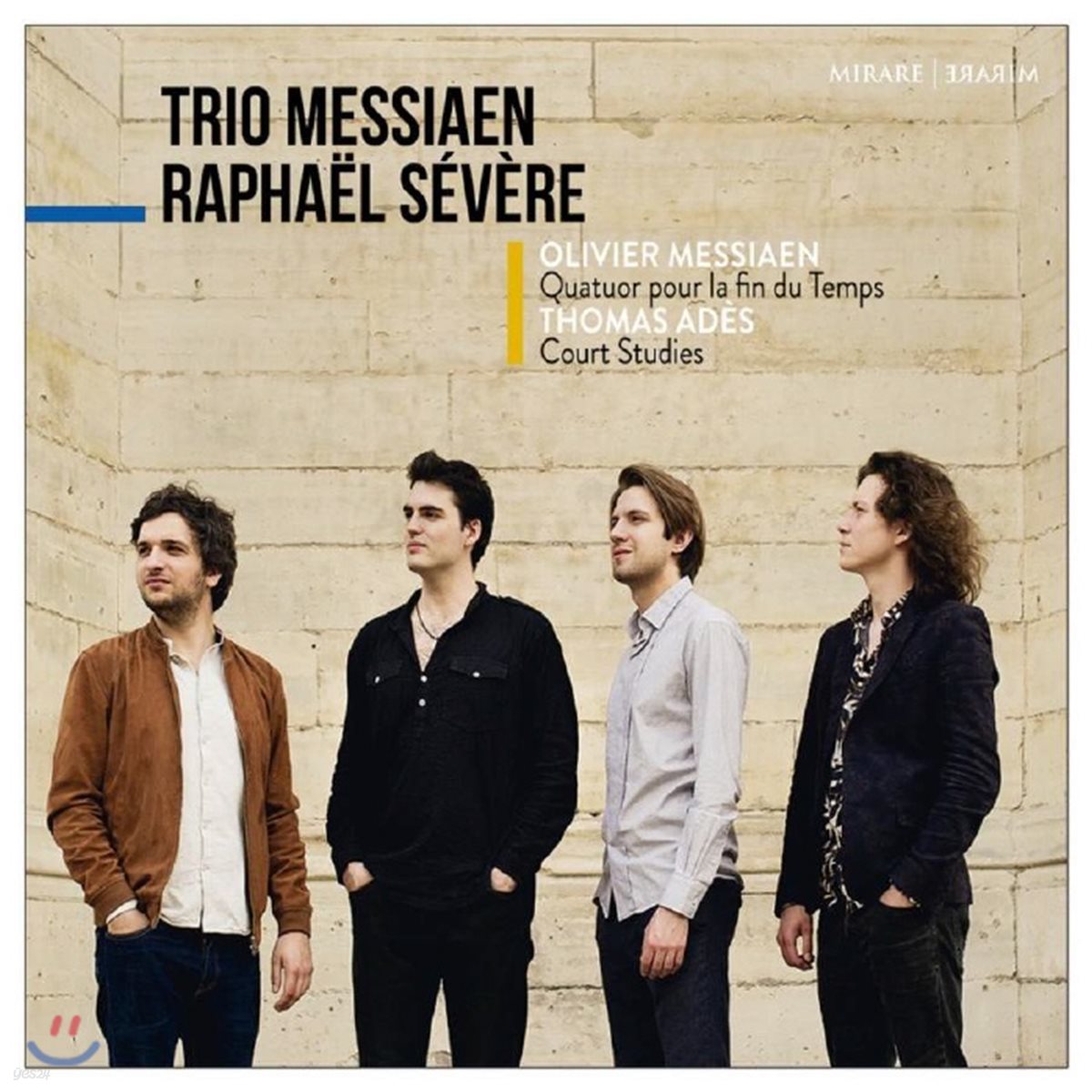 Trio Messiaen 메시앙: 세상의 종말을 위한 4중주 / 토마스 아데: 코트 스터디스 (Messiaen: Quatuor pour la fin du Temps / Thomas Ades: Court studies)