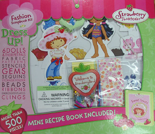 Fashion Scrapbook Kit (Strawberry Shortcake)