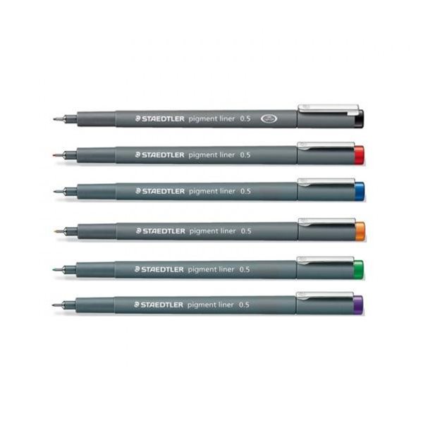 스테들러 피그먼트 라이너 308 디자인 라인펜