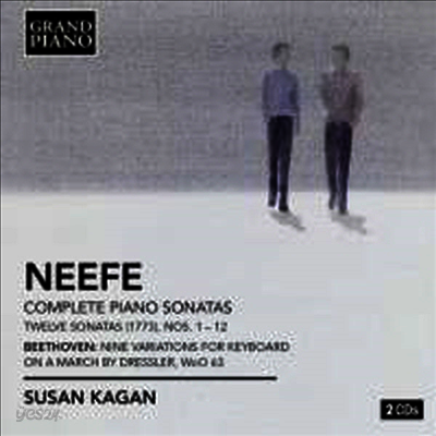 니페: 피아노 소나타 1-12번, 베토벤: 변주곡 (Neefe: Piano Sonatas Nos.1-12, Beethoven: Variations WoO63) (2CD) - Susan Kagan