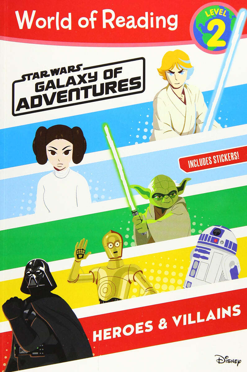 World of Reading Level 2 : Star Wars Galaxy of Adventures