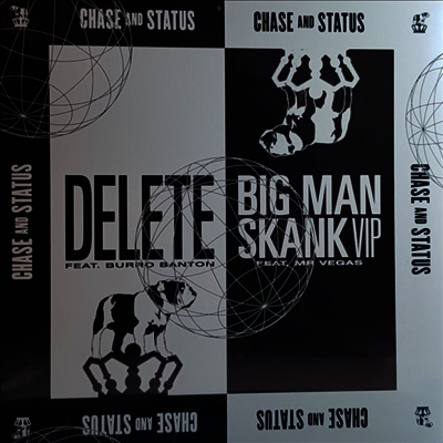 Chase & Status — Delete / Big Man Skank (Vip) 앨범 커버