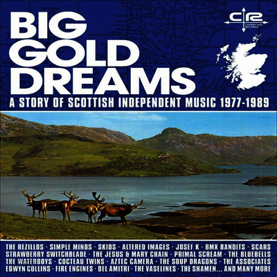 Various Artists - Big Gold Dreams: A Story Of Scottish Independent Music 1977 - 1989 (Hardcover Book)(5CD)