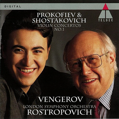 ǿ & Ÿںġ: ̿ø ְ 1 (Prokofiev & Shostakovich: Violin Concertos No.1) (Ϻ)(CD) - Maxim Vengerov