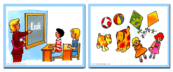New American Start with English 1 : Picture Flashcards (135)