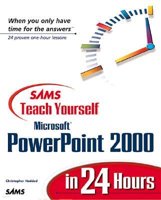 Teach Yourself Microsoft PowerPoint 2000 in 24 Hours