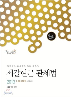 2013 제갈현근 관세법